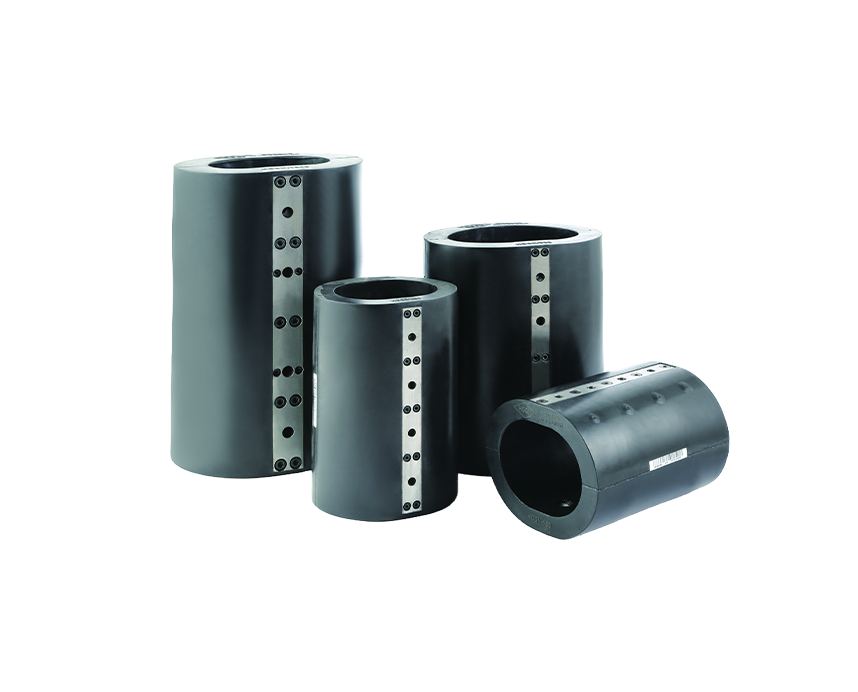 Impact-resistant composite vibration isolator