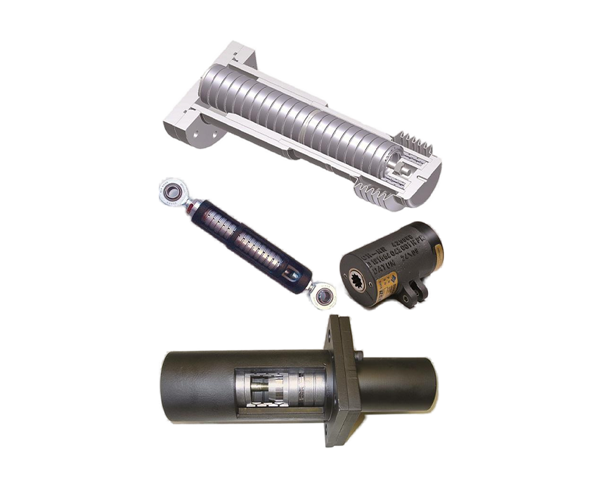 Friction spring damper